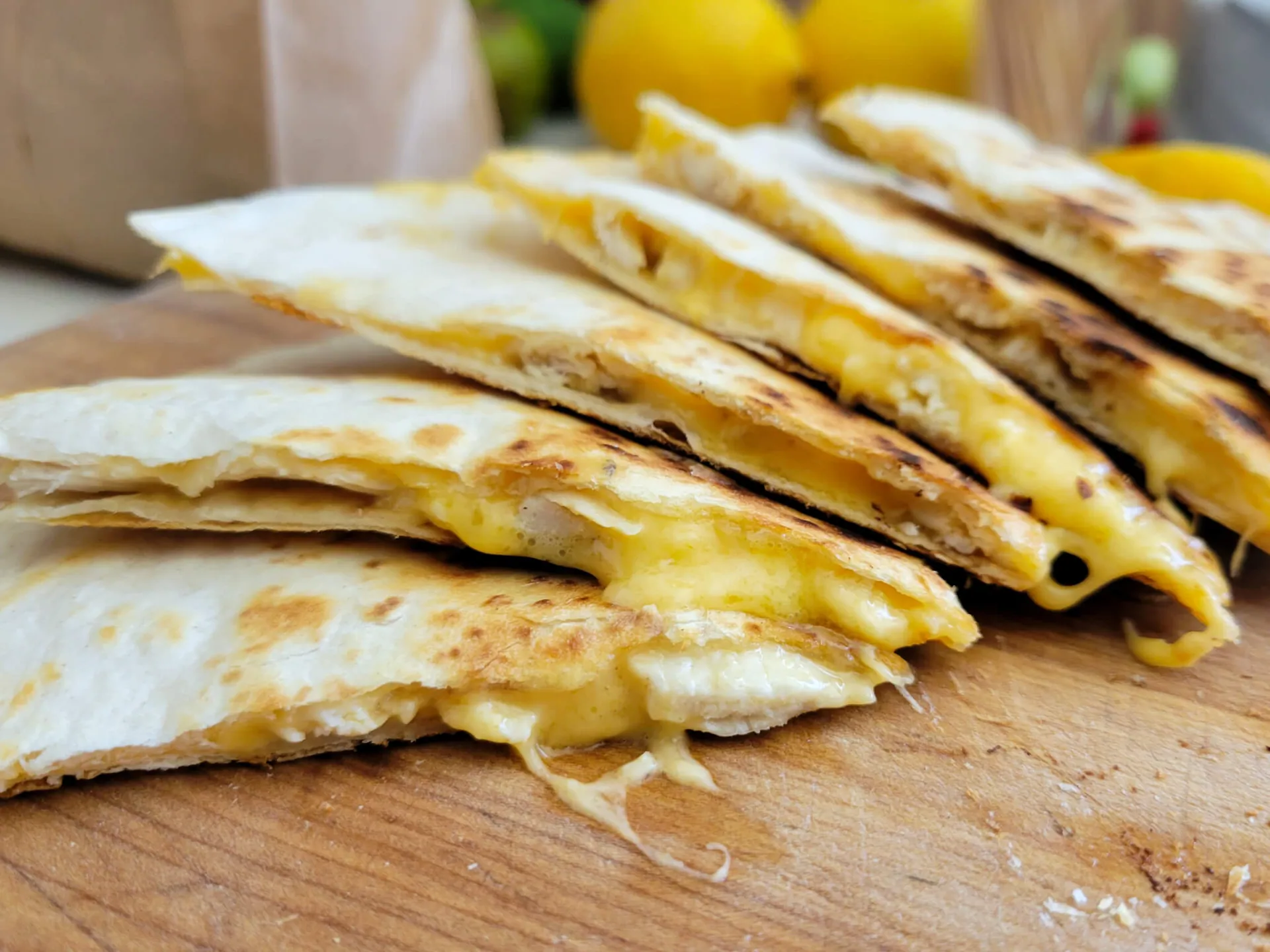 Chicken Quesadilla. Connor Cooks