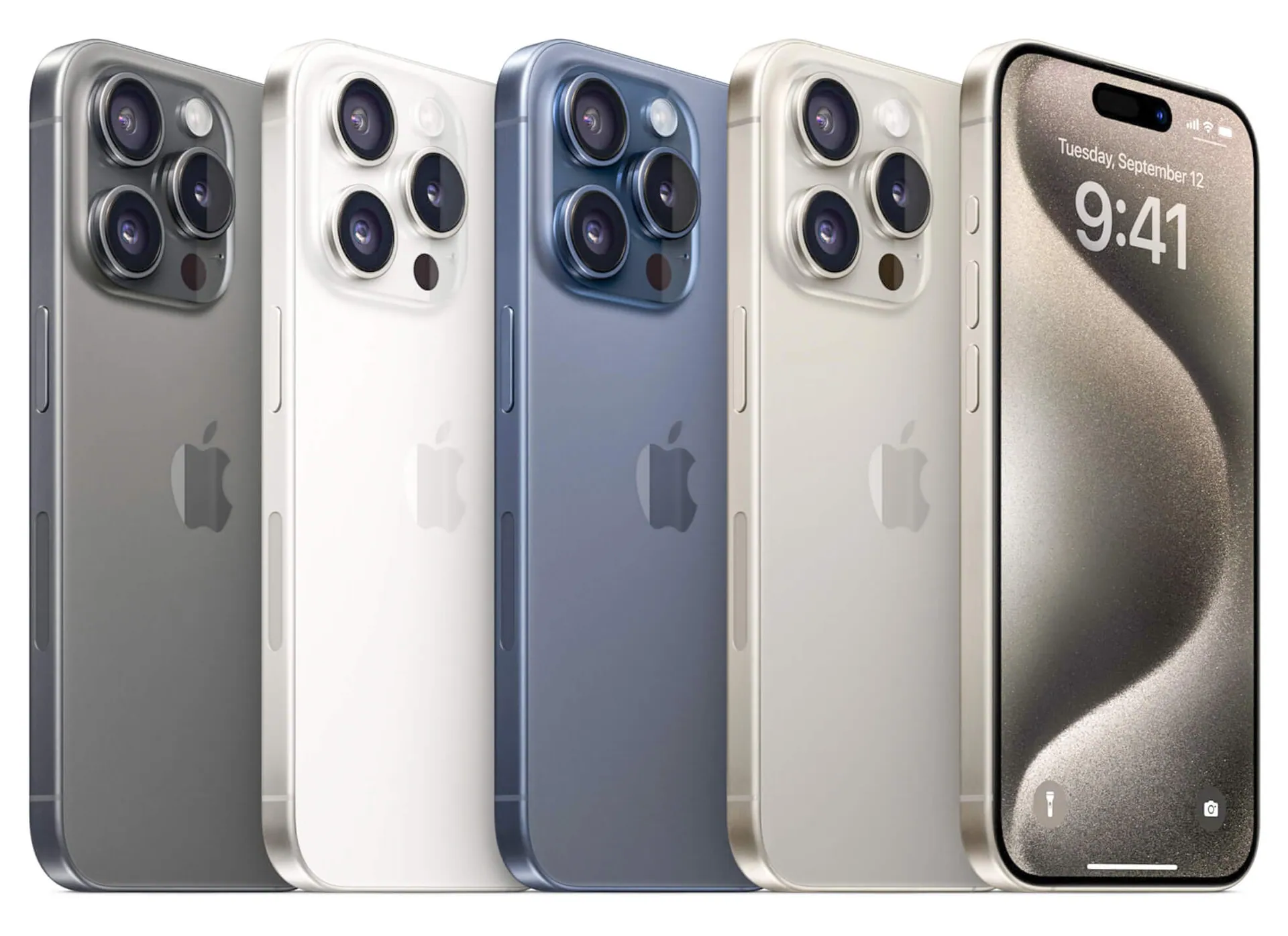 New iPhones 15