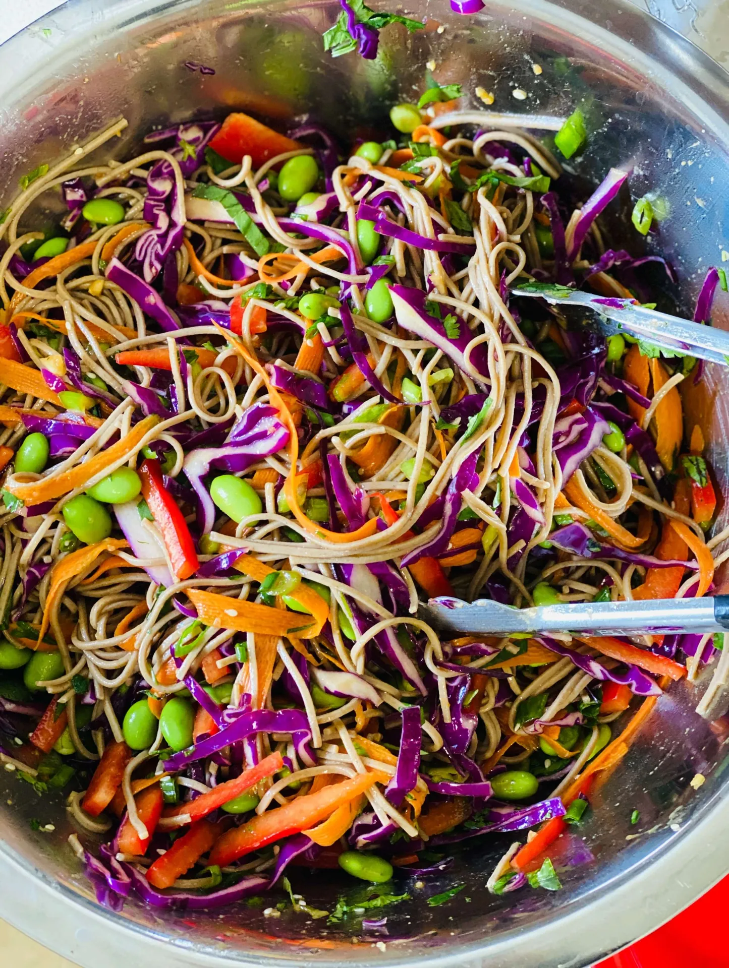Rainbow Soba Bowl