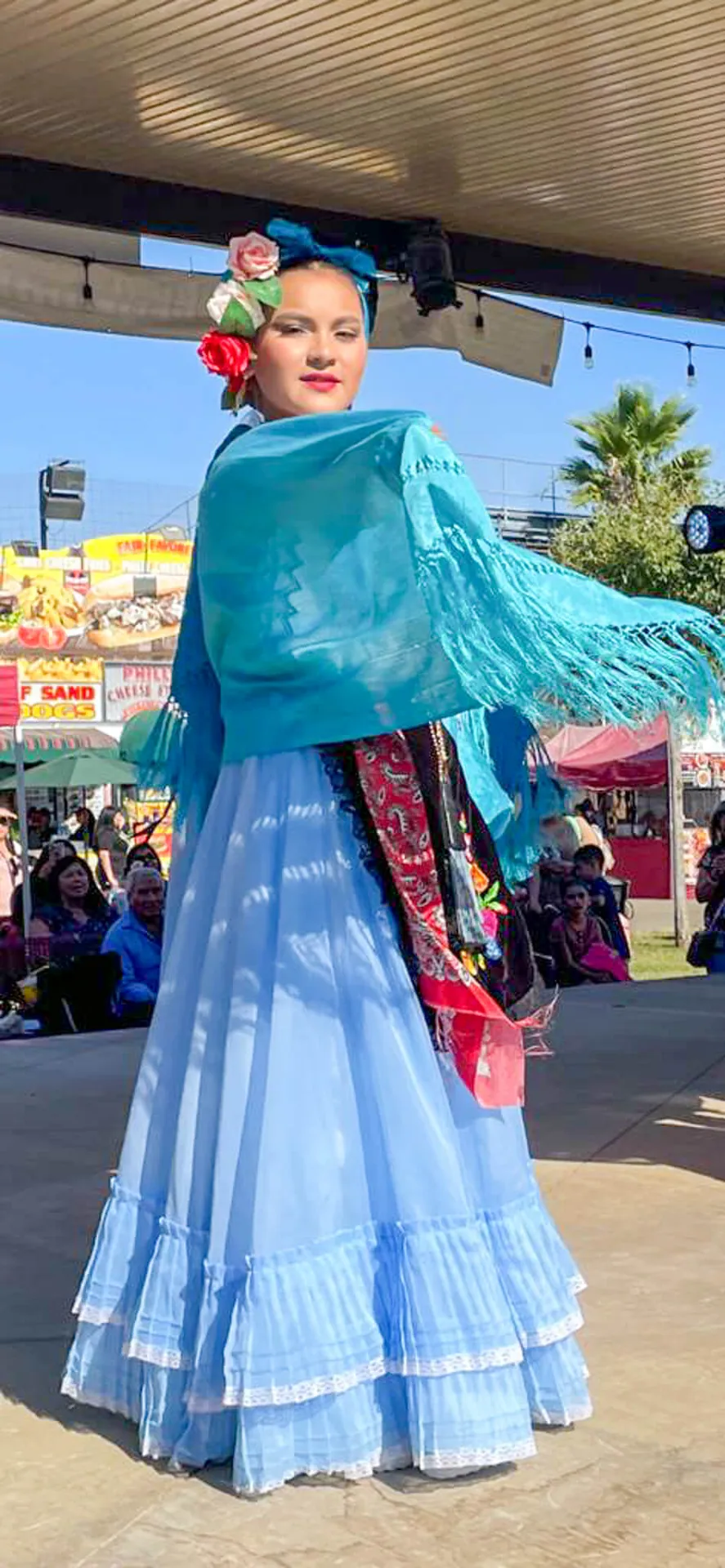 Southern California Fair. Visitors to the Fair can experience the Ballet Folklorico and Latin music up close.
Credit: Photo by Don Ray