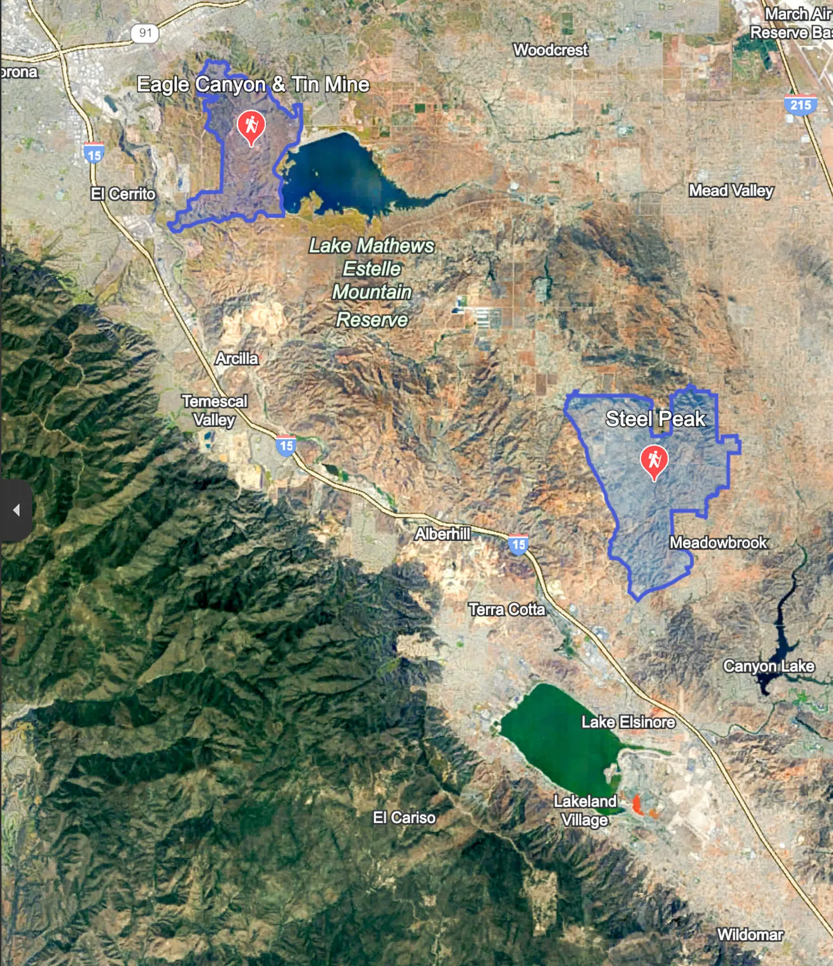 Riverside County Hiking
