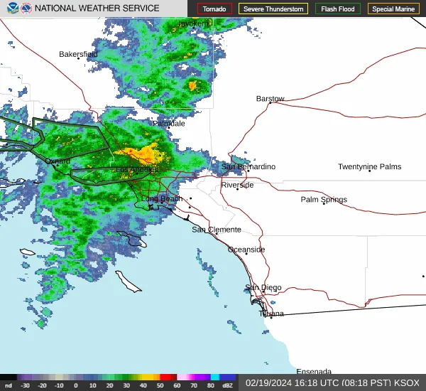 Storm System Not Packing a Wallop