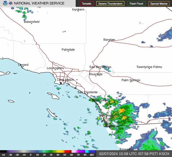 Unstable Weather to Persist Across Inland Empire Through Friday