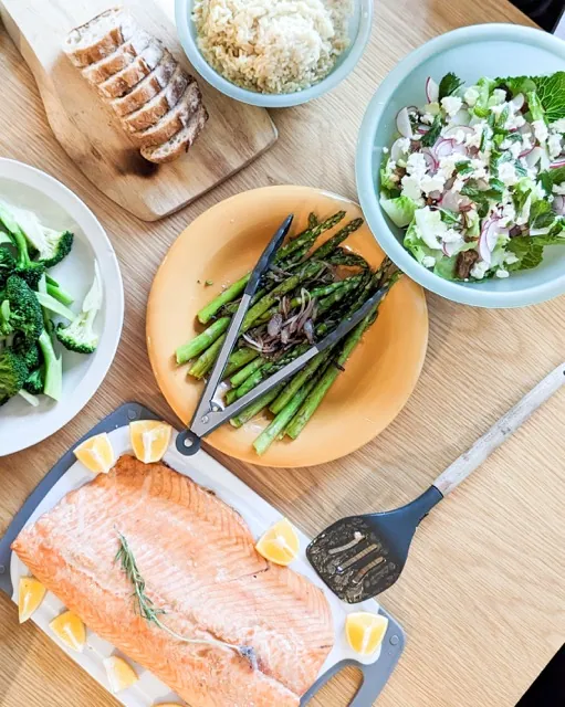 Sauteed Asparagus and Shallots