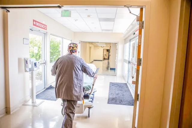 Major Health Insurer. The California Hospital Association filed a lawsuit against Anthem Blue Cross, alleging slow insurance approvals result in delays for patients and unnecessary hospital costs.
Credit: Photo by Larry Valenzuela, CalMatters/CatchLight Local
