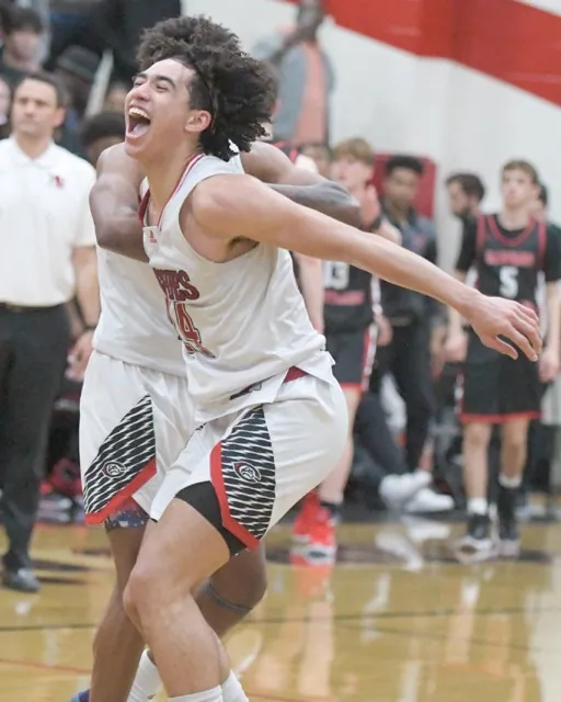 Two-time California Gatorade Player of the Year at Corona Centennial, Jared McCain
Credit: Photo by Jerry Soifer