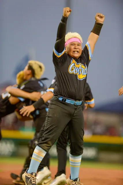 Maui East Central celebrates its victory, sending the team to the Little League World Series in Williamsport, PA., where it opened against the East Regional Champion, Salem, New Hampshire.