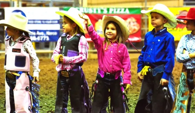 A young cowgirl waves to the crowd before the Ranch rodeo competitions at the 2024 Norco Fair.
Credit: Photo by Gary Evans