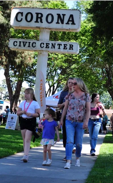 Hundreds attended the Corona Arts and Music Festival Saturday at the historic Corona Civic Center.
Credit: Photo by Jerry Soifer