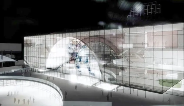 Rendering of forthcoming renovation to the Honda Center in Anaheim Credit: Honda Center