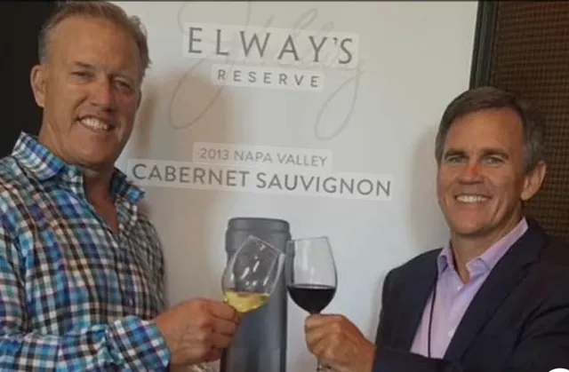 Jeffrey Sperbeck. John Elway (L) and Jeff Sperbeck (R) were partners in a winery since 2013.
Credit: Facebook