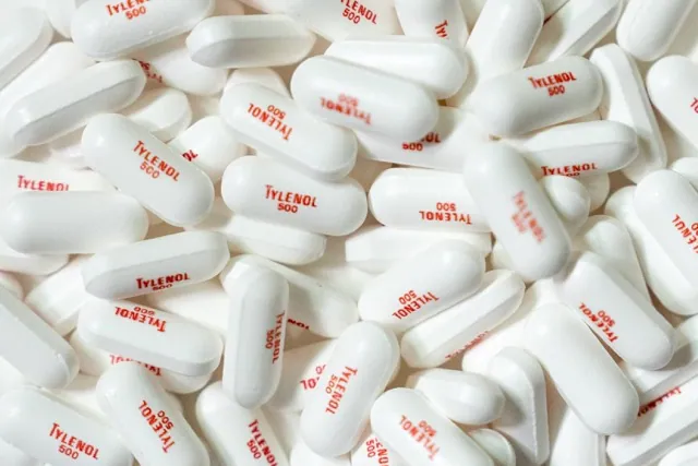 Tylenol. AP Photo/Jae C. Hong