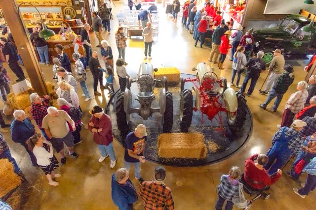 “We went with an agricultural theme this year,” Anne Motte said, “That's why there's old tractors everywhere.” John and Anne Motte reached out to families and museums to borrow old tractors for the day to showcase Perris’s agrarian roots.